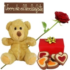 Love chocolate hug package (Chocolate package love)